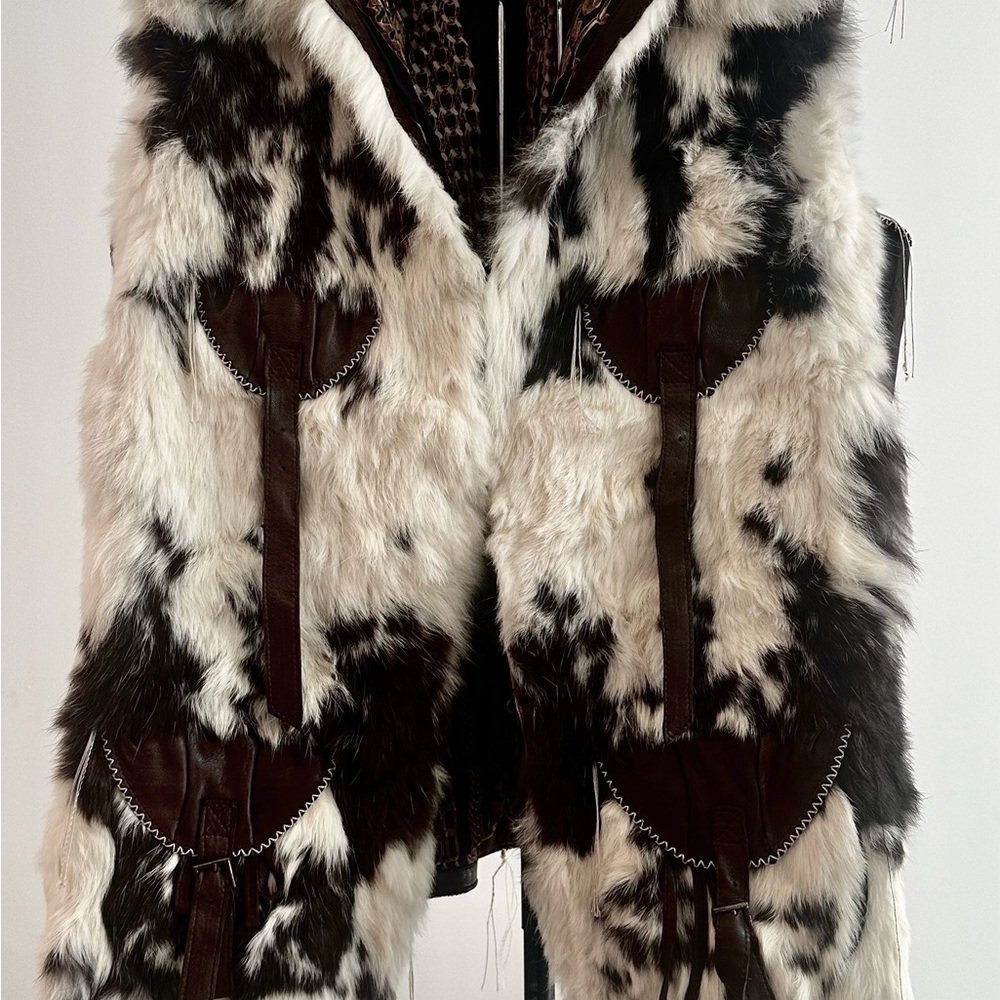 Roberto Cavalli rabbit fur. Never worn flawless vest